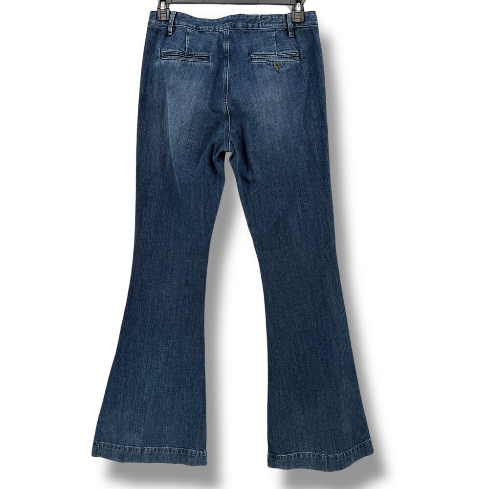 Polo Ralph Lauren Flare Leg Trouser Jeans Womens Sz 30 Tall 35" Inseam Western - Picture 3 of 6